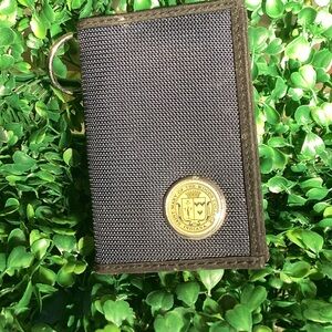 Mundi navy blue, black and gold St. Mary’s of the woods Key Holder